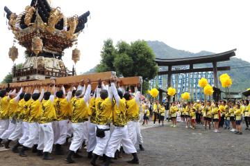 10月15日 日吉神社例大祭の写真4