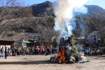 1月14日 グリーンエコー笠形 とんど祭りの写真1