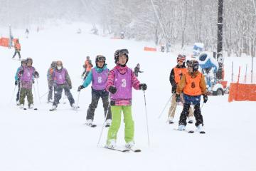 1月25日 神河中学校2年生 スキー実習の写真1