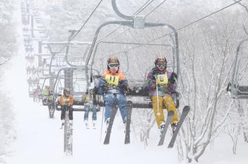 1月25日 神河中学校2年生 スキー実習の写真2