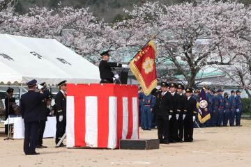 4月7日 神河町消防団 消防初出式・入退団式の写真2