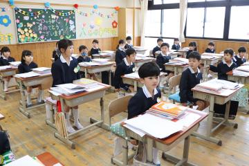 4月9日 神崎小学校入学式の写真1