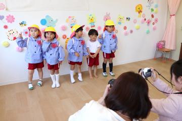 4月10日 長谷幼稚園入園式の写真1