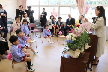 4月10日 長谷幼稚園入園式の写真2