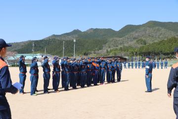 4月14日 神河町消防団 新入団員・幹部訓練の写真3