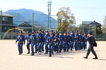 4月14日 神河町消防団 新入団員・幹部訓練の写真4