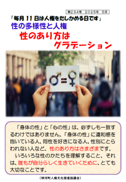5月人権チラシの画像