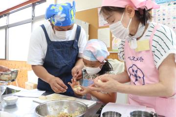 8月6日 パパとクッキングの写真3