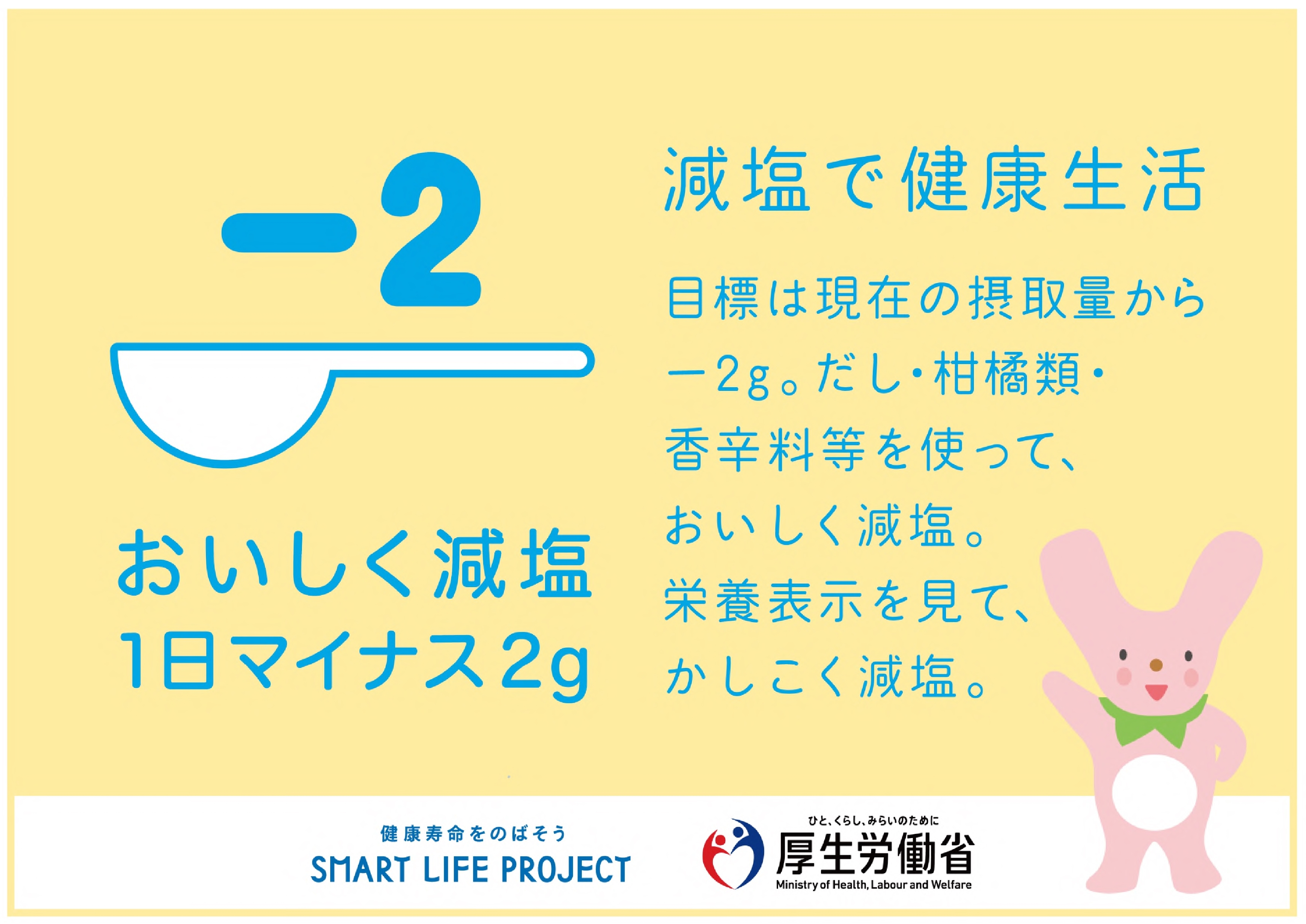 減塩で健康生活