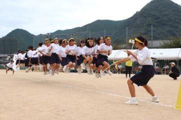 9月20日 神河中学校体育大会の写真2