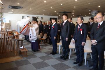 12月14日 峰山高原リゾート 安全祈願祭の写真2
