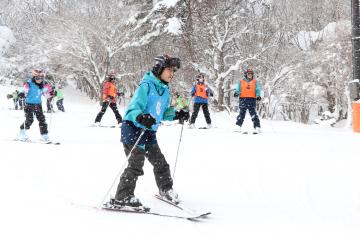 1月30日 神河中学校1年生 スキー実習の写真1