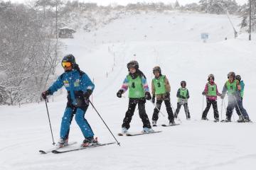 1月30日 神河中学校1年生 スキー実習の写真2