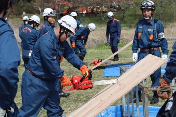 4月12日 神河町消防団 新入団員・幹部訓練の写真4