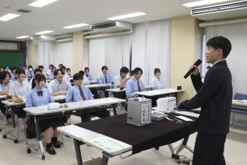 5月28日 神崎高等学校 選挙出前講座・投票体験の写真2