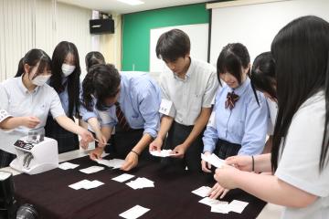 5月28日 神崎高等学校 選挙出前講座・投票体験の写真4