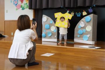 7月8日 おひさまタイム おせんたくあそびの写真4