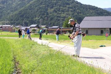 7月12日 夏のクリーン作戦の写真