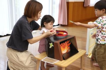 9月9日 おひさまタイム おばけとホットケーキの写真1