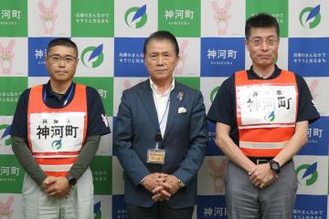 9月19日 家屋被害認定調査等支援員の派遣の写真