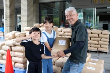 9月26日 食べ盛り応援神河米給付事業の写真