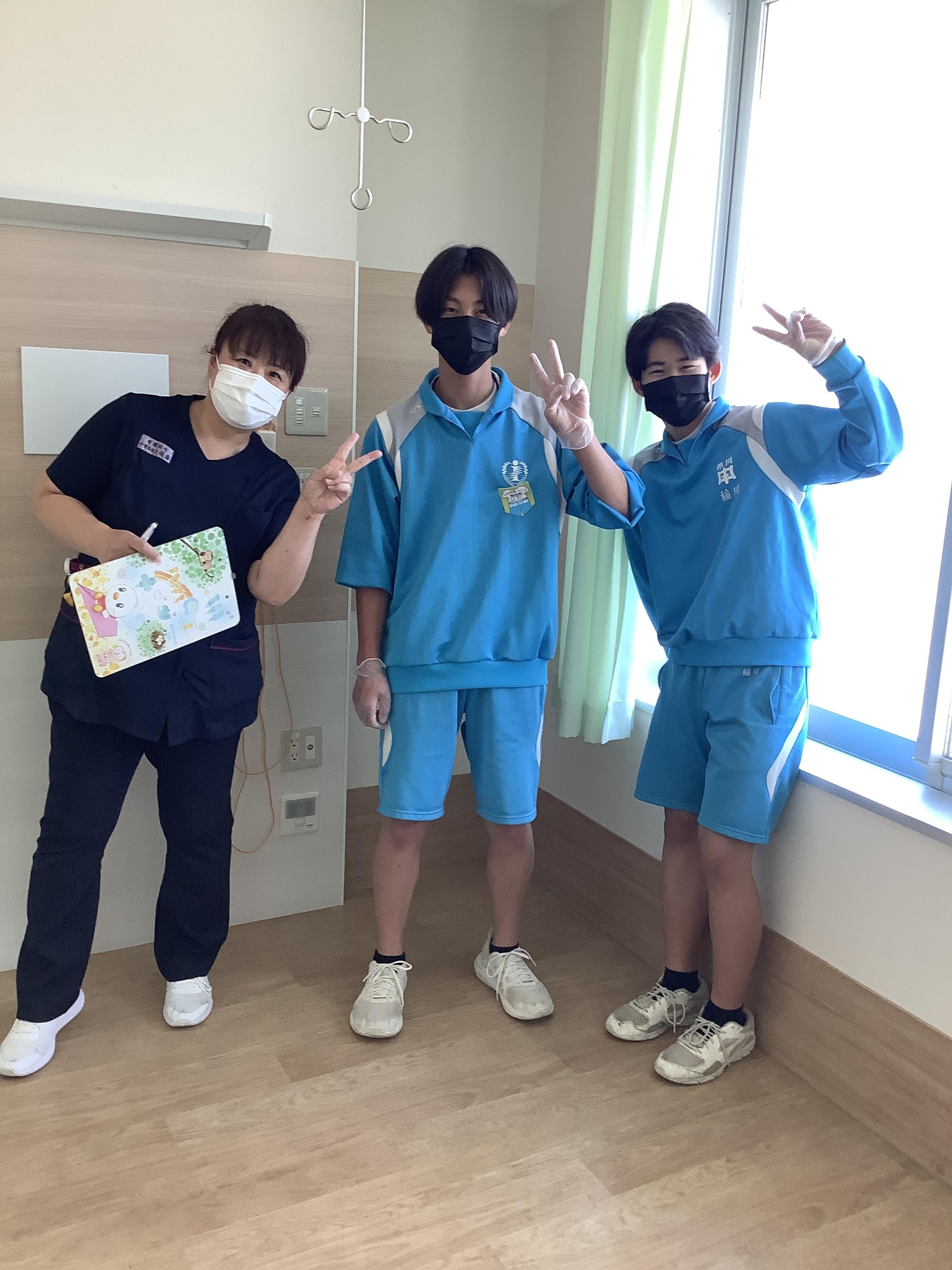 病棟体験の写真
