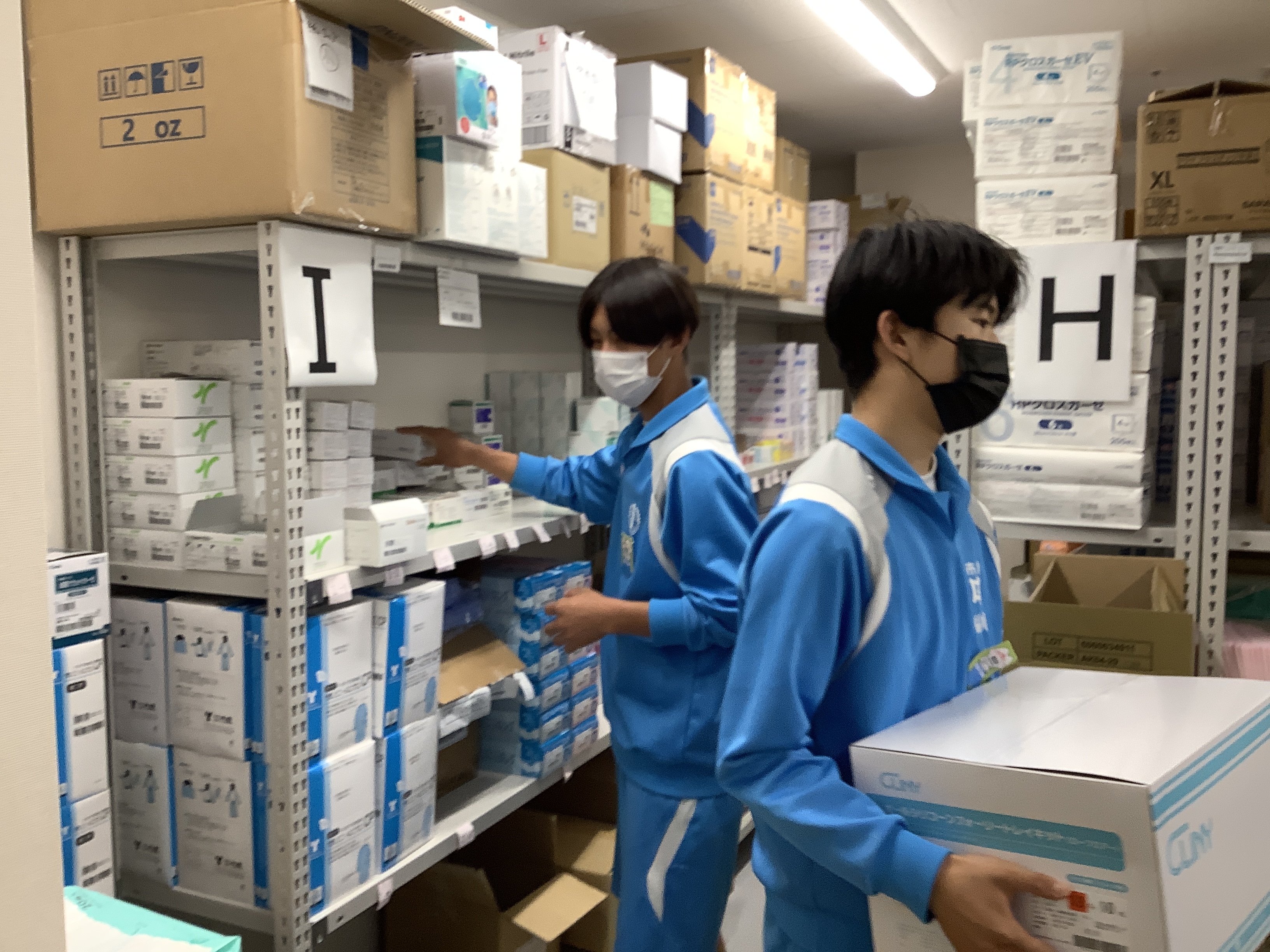 臨床工学室体験の写真