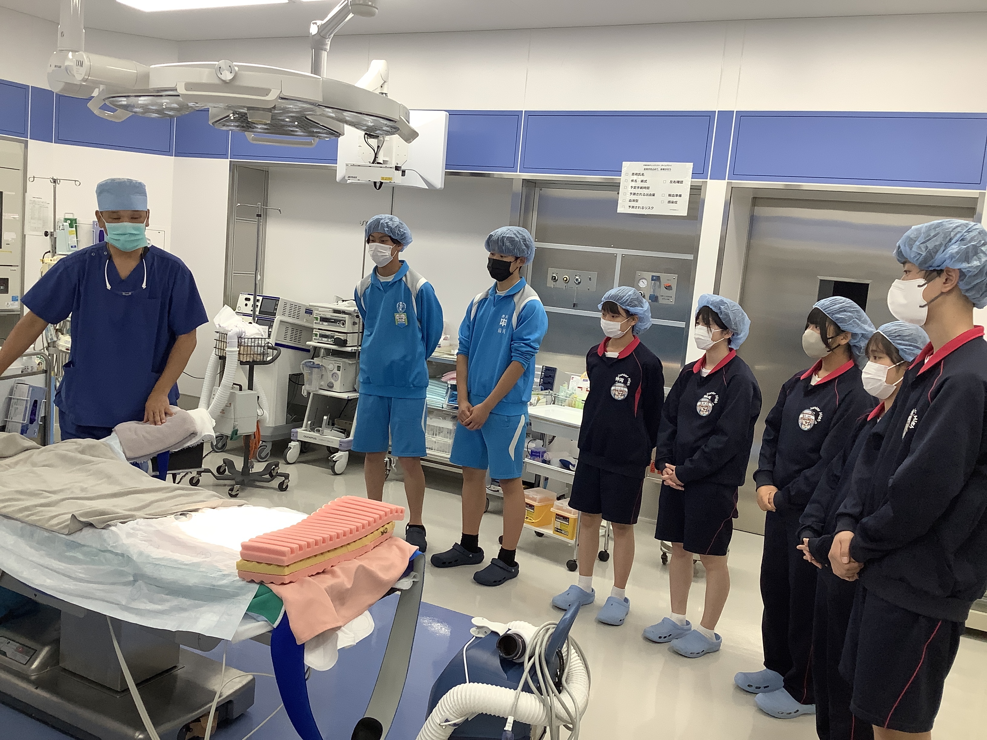 手術室見学の写真