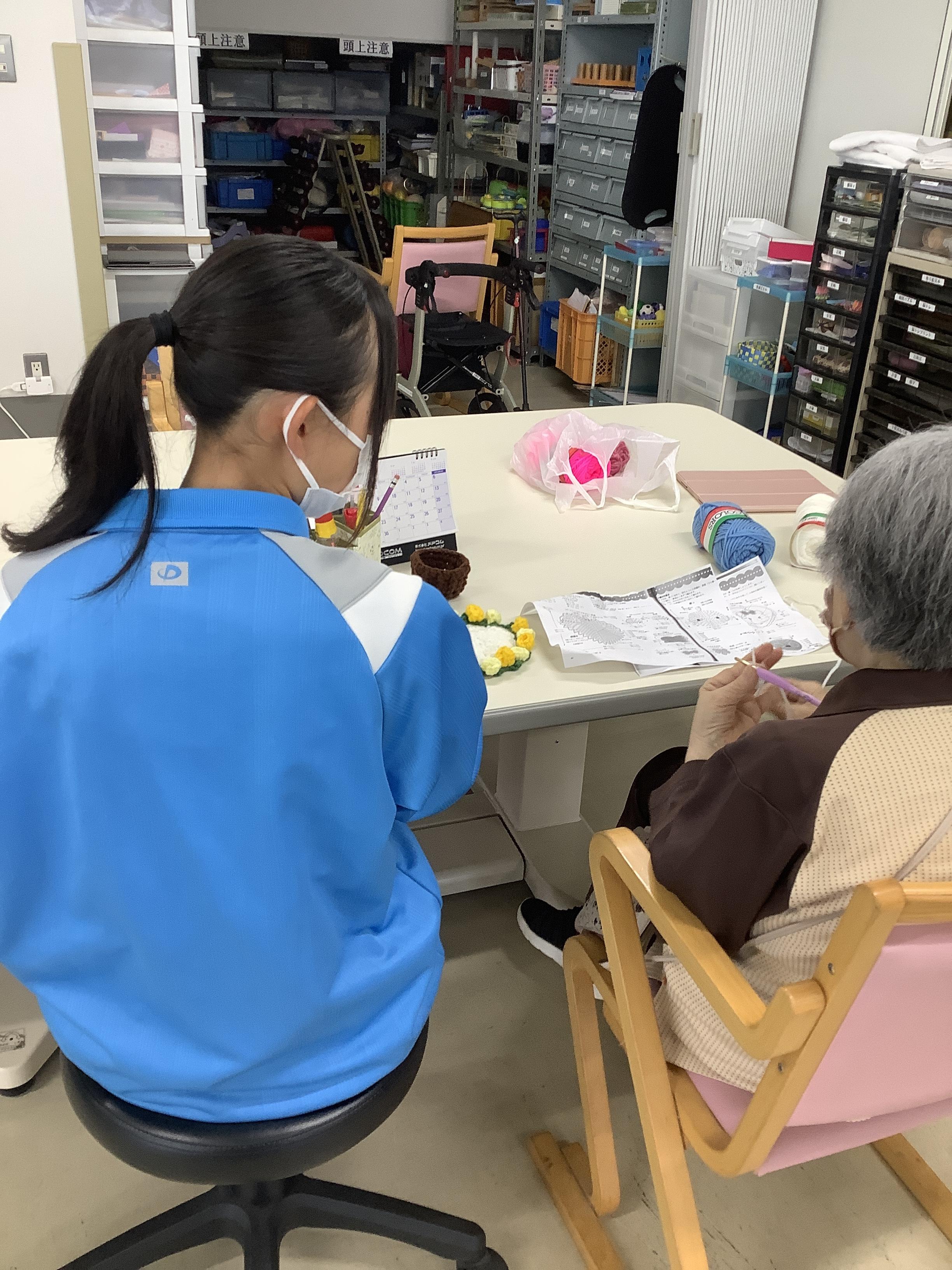 リハビリテーション技術科体験の写真