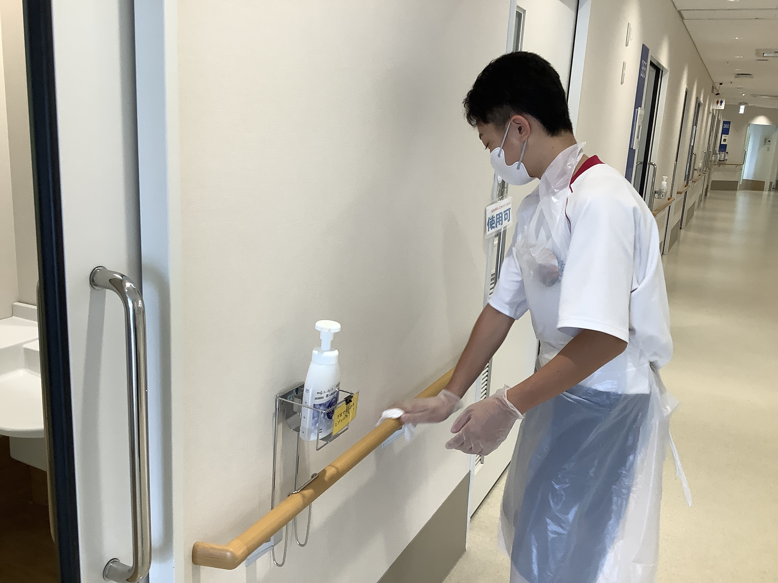病棟体験の写真